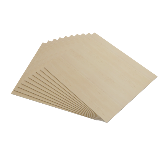 AlgoLaser 100 x 100 x 3 mm Basswood Plywood ALSBS100-3mm
