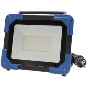 Ledino Baustrahler Ledar 75, LED, Netzbetrieb mit 1,5 m Kabel, IP65 Strahlwasserschutz, 75 Watt, 6400 Lumen
