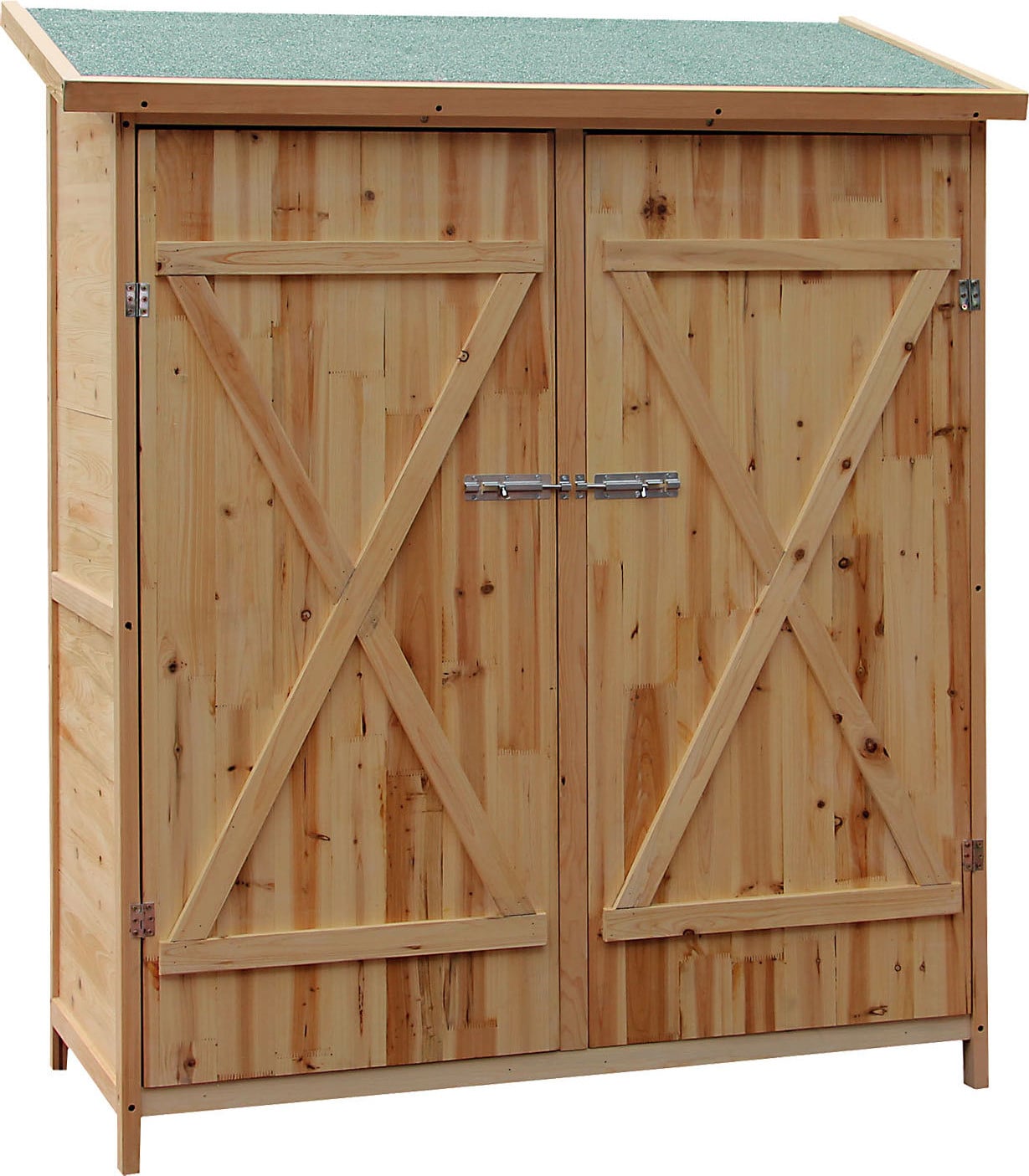 Wiltec XXL houten tuinhuis en gereedschapsschuur voor opslag