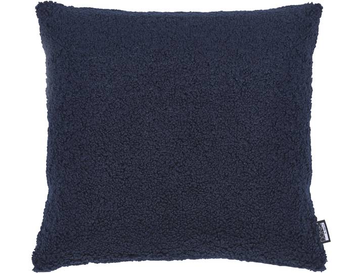 Dekokissen DONE. Cloud , blau (dunkelblau, unifarben), B:45cm H:1cm L:45cm, Polyester, Dekokissen_Sitzkissen_Kissenhüllen, Dekokissen, Skandinavisch glamourös