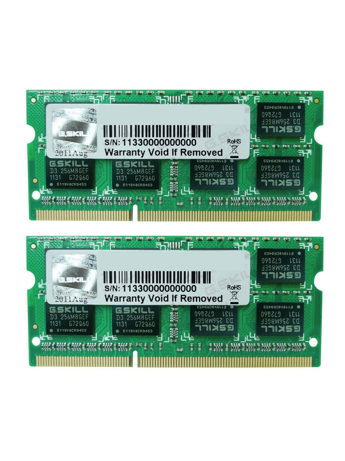G.Skill Standard SO DDR3L-1600 DC - 8GB