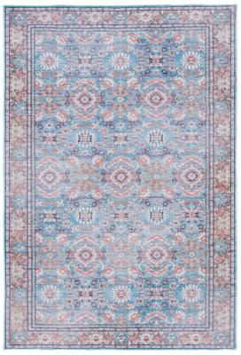 SAFAVIEH Serapi Machine Washable Arty Medallion Distressed Rug