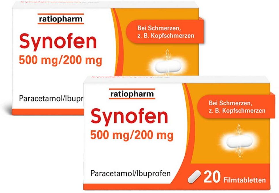ratiopharm Synofen – mit Ibuprofen und Paracetamol