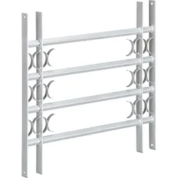 Relaxdays, Einbruchschutz + Alarmanlage, Fenstergitter Einbruchschutz