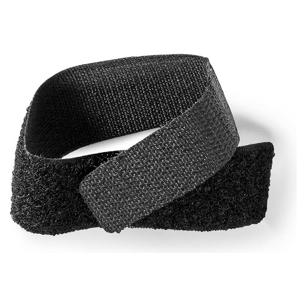Nedis Kabelmanagement Kabelclip Gesperrt 6 Stück Nylon Schwarz 175 mm Schwarz (Klettkabelbinder, 175 mm, 6 Stk.) (CMGC23016BK)