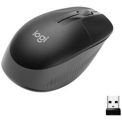Logitech M190 Maus Funk Optisch Anthrazit 3 Tasten 1000 dpi 910-005905