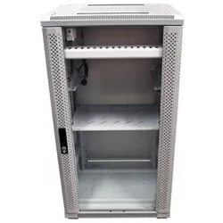 Allnet 19 Schrank 32HE B600 / T800mm *lichtgrau* SNB-Serie (32 HE), Serverschrank, Grau