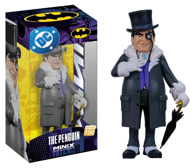 MINIX DC Penguin verzamelbeeldje met stripboek