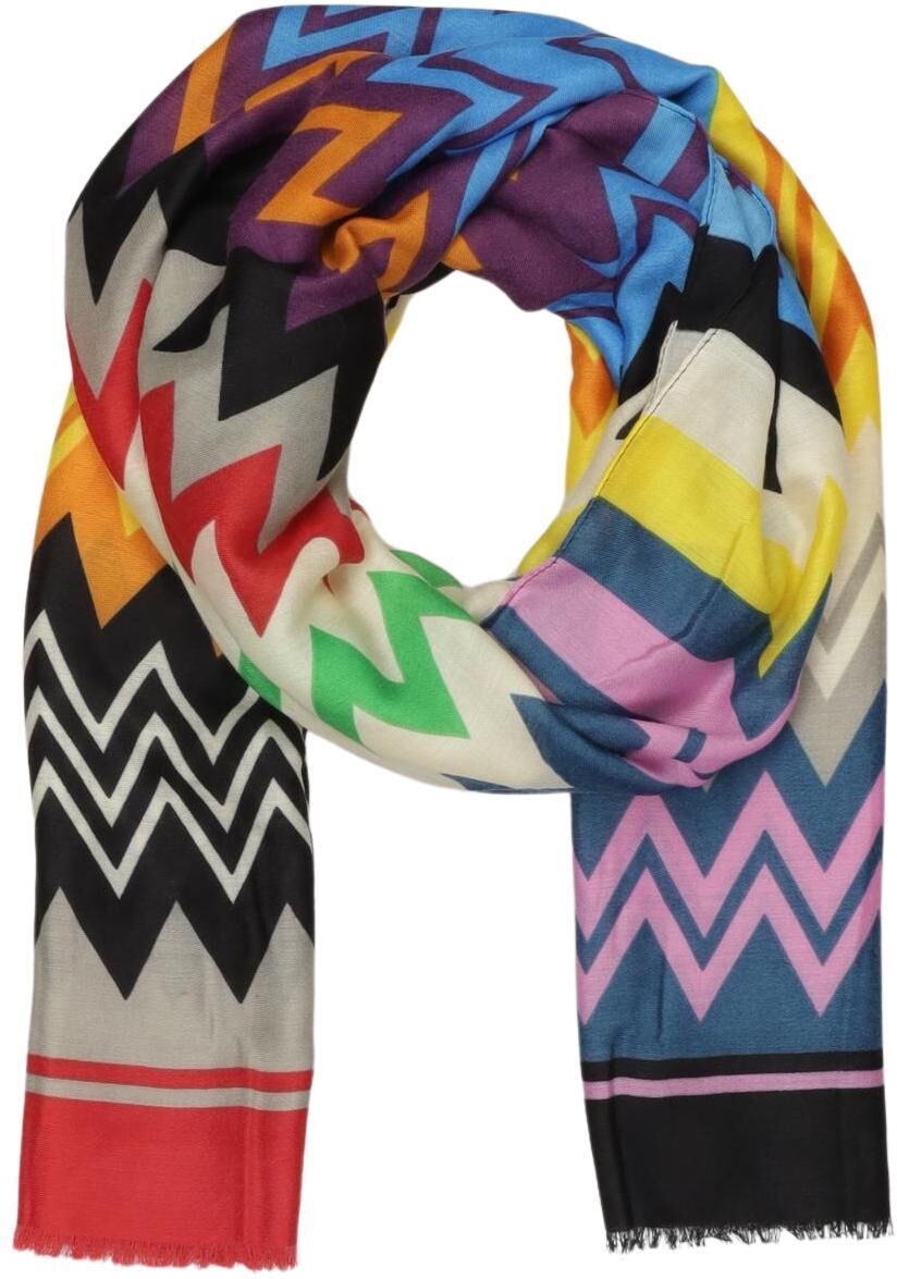 Zwillingsherz Damen Schal oder Tuch, Mehrfarbig, Synthetik - Second Hand