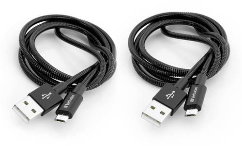 Verbatim USB-Kabel 1m Schwarz 48874
