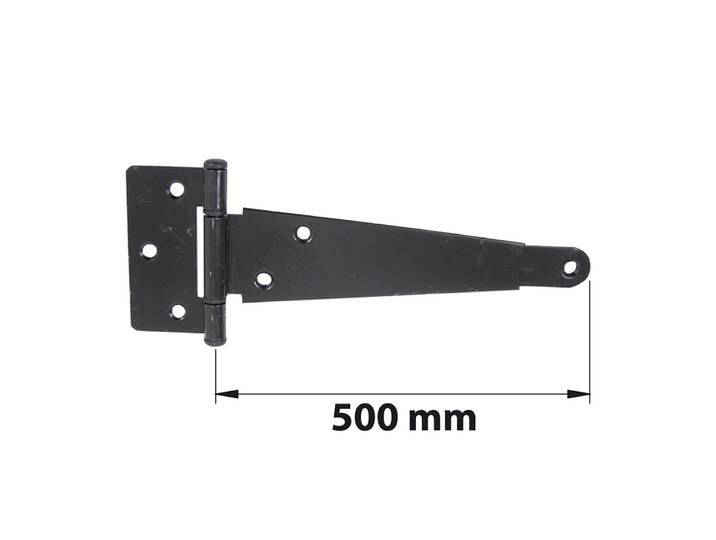 Mermier - Afbat Penture Anglaise Axe Composite L. 500 Mm Acier Noir Mat