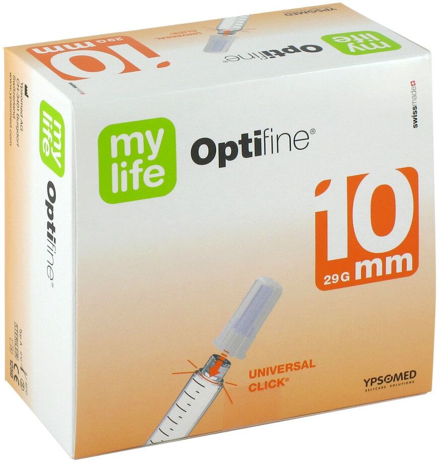Mylife Optifine Pen-nadeln 10 mm 100stk