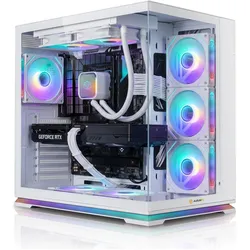 AURUMPC Glacial Gaming PC Intel Core i9-14900KF (1000 GB, 32 GB, Intel Core i9-14900KF), PC, Weiss