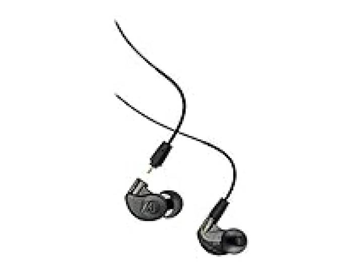 MEE audio M6 Pro Auriculares in Ear Estéreo HiFi Con Sonido Preciso Para Músicos, Cables Con Memoria Gancho de Oreja, Auricular Con Cancelación de Ruido de Estudio Profesional, 2 Cables Reemplazables