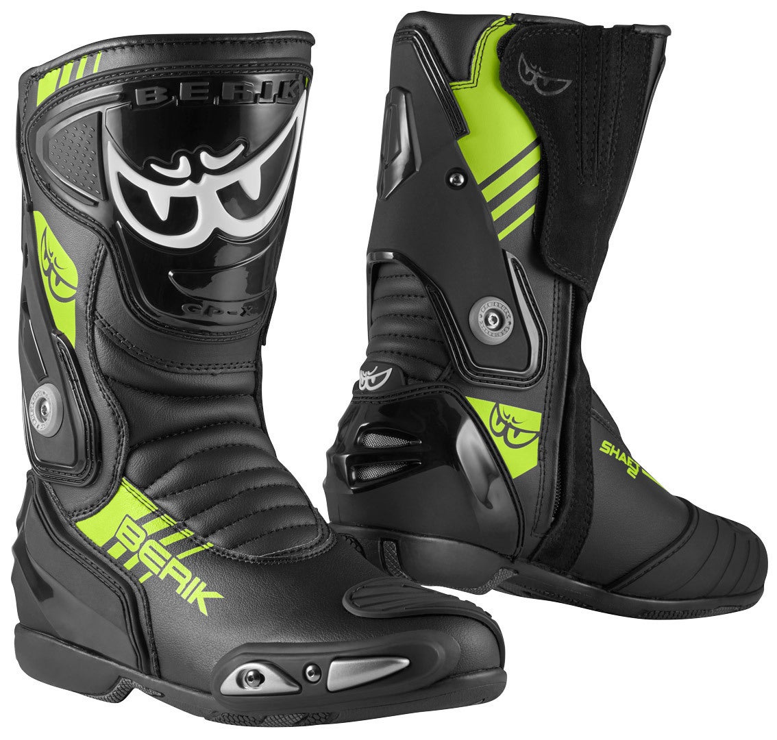 Berik Shaft 3.0 Motorradstiefel BOT-1448-BK-N17-46