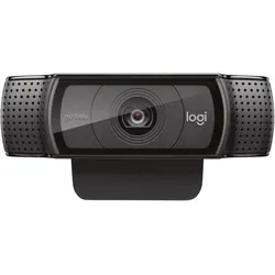 Logitech C920e (2 Mpx), Webcam, Schwarz