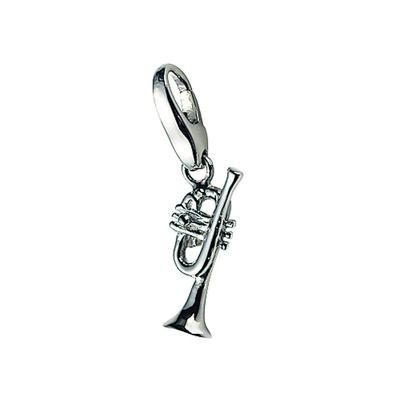 Charm-Einhänger "Trompete, Silber 925", silber, GIORGIO MARTELLO MILANO, Charms, Damen, Silber 925 (Sterlingsilber)