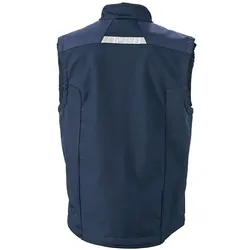 JAMES & NICHOLSON Softshell-Weste navy/navy Gr. S