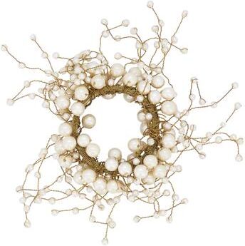 Saro Lifestyle Pearl Design Napkin Rings (Set of 4)