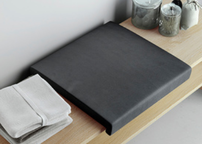 Artiqua Neutrale Artikel Sitzkissen, schwarz, 077-SBK-01 077-SBK-01