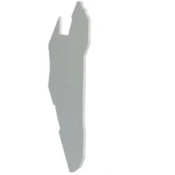 Hager Endplatte KWE20G