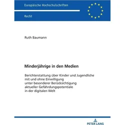 Minderjährige in den Medien, Fachbücher von Ruth Baumann