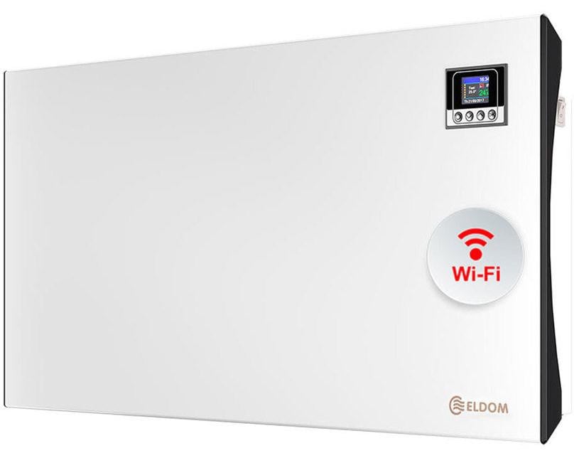 Eldom Elektrische convectorkachel - Wit - 1500 Watt - 65 x 43 cm