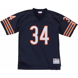 Mitchell & Ness, Herren, Sportshirt, NFL Legacy Jersey Chicago Bears 1985 Walter Payton (XXL), Blau, XXL