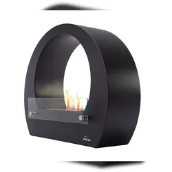 PURLINE Halbkreisförmiger Bio-Ethanol-Kamin Saturno 2000w