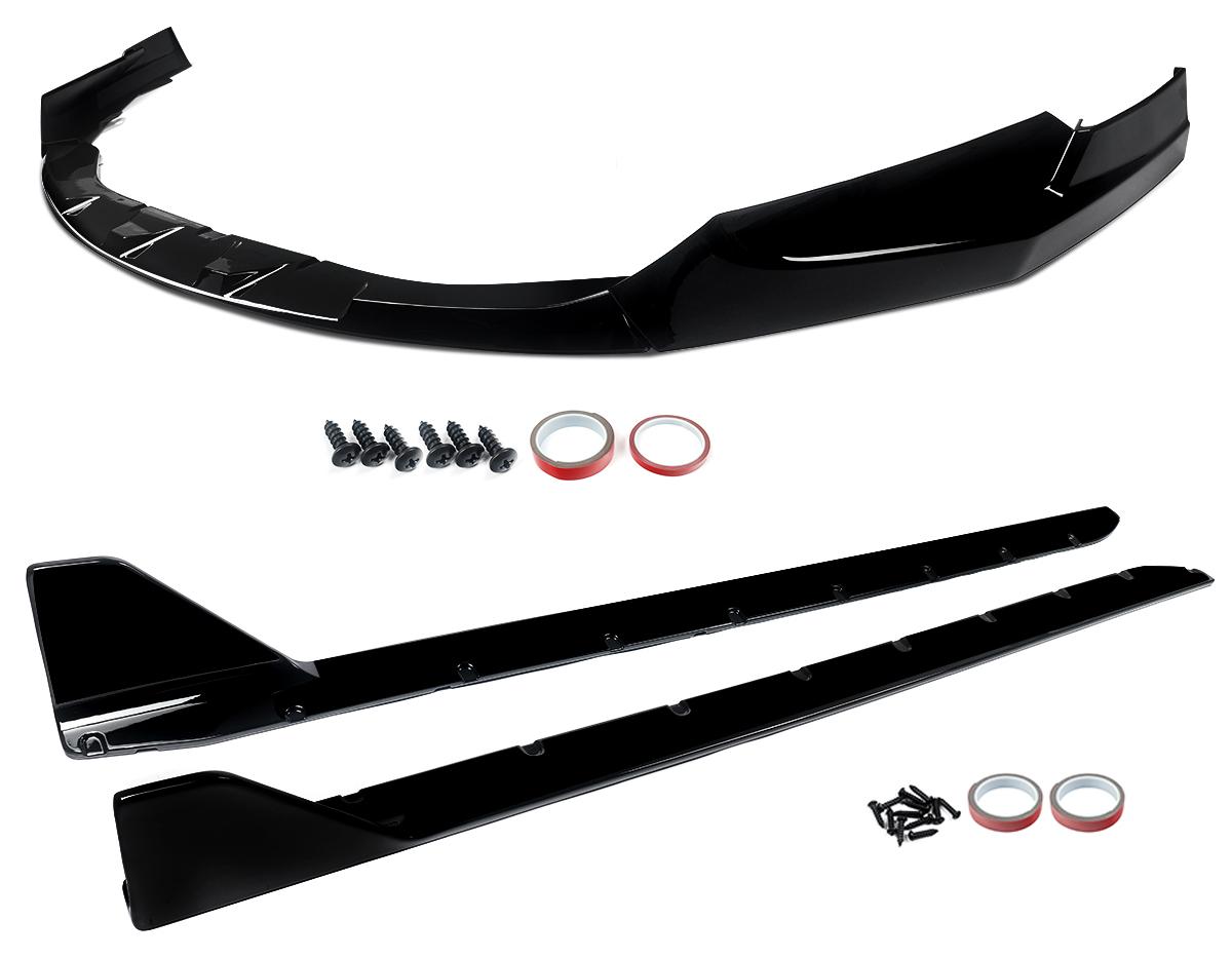 Stoßfänger-Frontspoiler - Kunststoff-Karosserieelement für sportliche Fahrzeuge - aerodynamisch