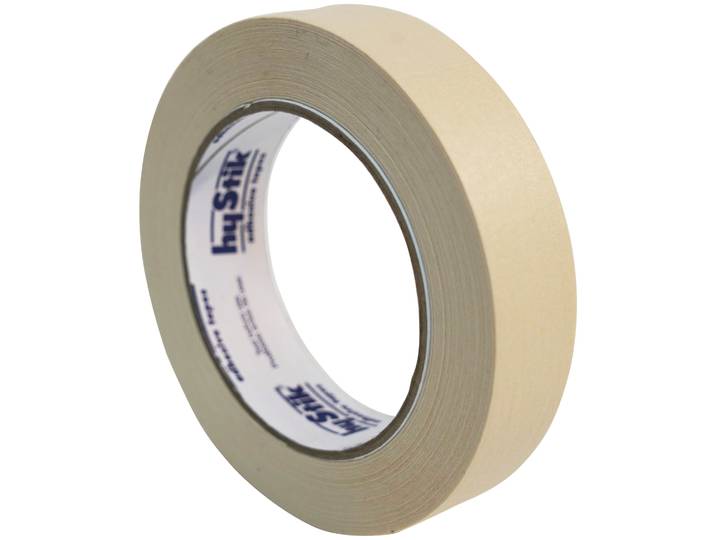Klebeband A.S. CRÉATION Kreppband Premium Malerkrepp , beige (naturweiß), B:0,03cm L:50cm, Papier, Klebebänder, Klebeband, hohe Klebkraft, reißfest, nassfest, 1 Rolle à 25 mm x 50 m