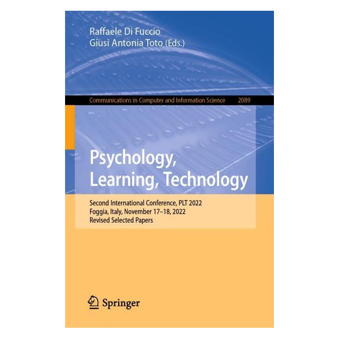 Springer Psychology, Learning, Technology (Englisch, Softcover, Giusi Antonia Toto, Raffaele Di Fuccio) (54032164)