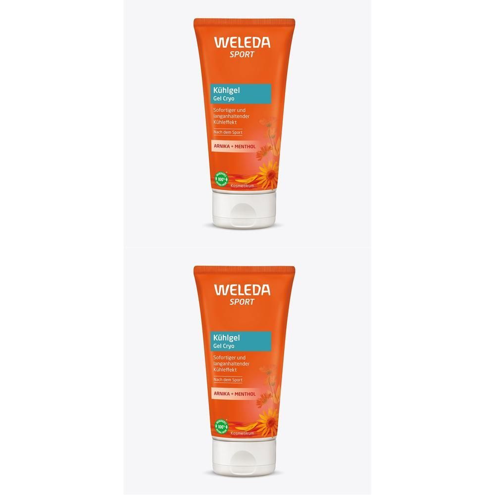 Weleda Sport Kühlgel Arnika 2x 2x100 ml Gel