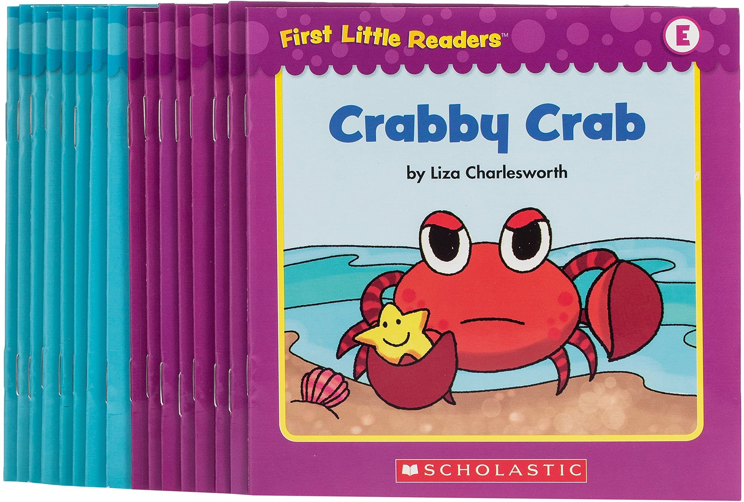 Scholastic First Little Readers: Guided Reading Levels E & F - 16 Books