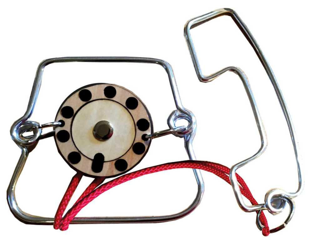 Recent Toys Metalen Hersenkraker Puzzel Telefoon - Denkspel