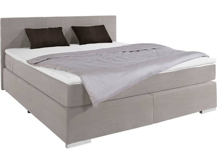 COTTA Boxspringbett Simba erhältlich in verschiedenen Breiten, Farben und Härtegraden, Bezugsstoff: Struktur fein