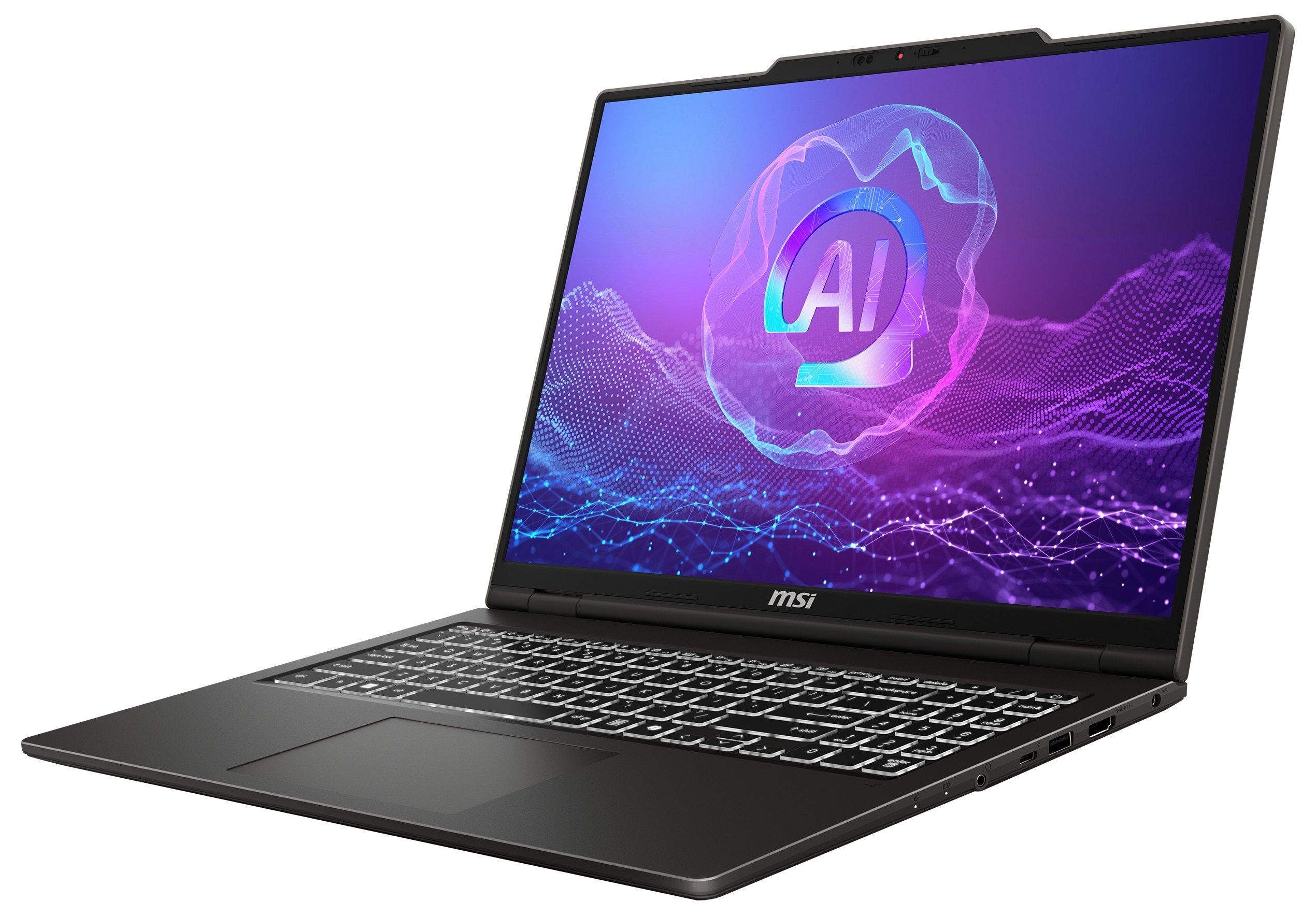 MSI Venture A16 AI+ A3HMG-036 Laptop 16" OLED Ryzen AI 5 340 16GB/512GB SSD 16" 2K OLED Win11 00261K-036