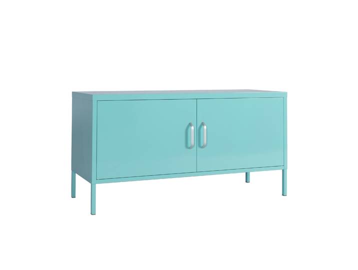 Sideboard Metall KLAUS 115 x 59 cm türkis