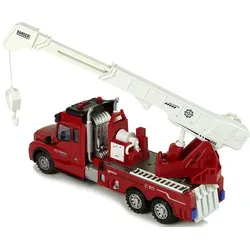 Lean Toys Ferngesteuerte Feuerwehrauto-Lichter, 2,4-G-Sounds