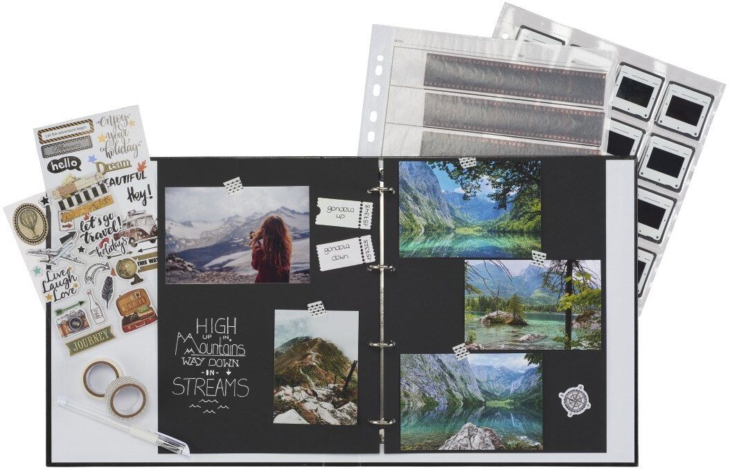 Hama Negative ring binder A4 Black