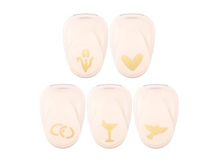 Vaessen Creative Figuurpons Set Bruiloft - 5 st.