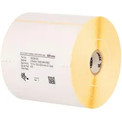 Zebra, Etikettenrolle, Label, Paper, 95x51mm, Thermal Transfer, Z-PERFORM 1000T, Uncoated, Permanent Adhesive, 76mm Core (95 mm)