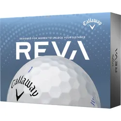 Callaway REVA 23 Golfbälle - 12er Pack, weiss