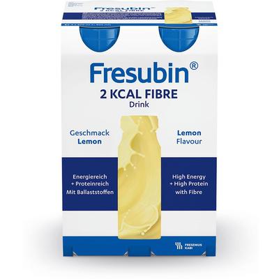 Fresubin 2 kcal Fibre Drink Lemon Trinkflasche 4x200 ml Lösung