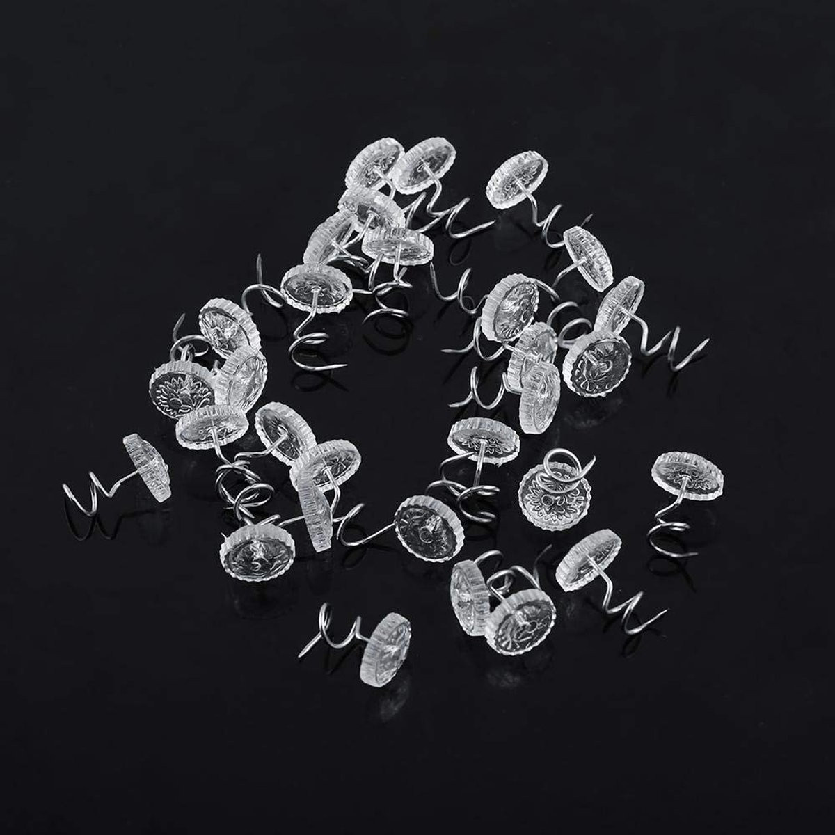 Twist Pins Pack van 50 voor het bevestigen van stoffen en bekleding