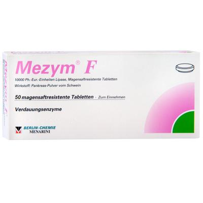 Mezym F magensaftresistente Tabletten 50 St magensaftresistent
