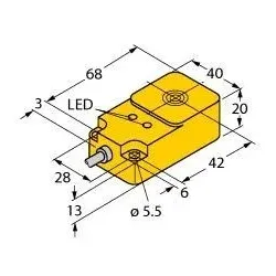 Turck Sensor NI25-Q20-AP6X2