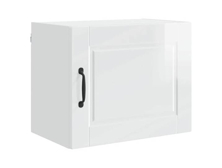 KGHFDVB Wandschrank Porto 50 x 31 x 40 cm Holzwerkstoff Hochglanz Weiß Holzwerkstoff, Hochglanz Weiß, für moderne Küchen, kompakte 50 x 31 x 40 cm, zeitgemäßes Design, für den Innenbereich