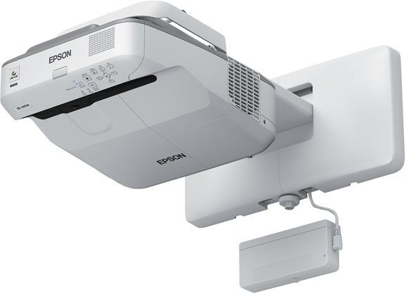Epson EB-695Wi - 3LCD projector - LAN - grey, white