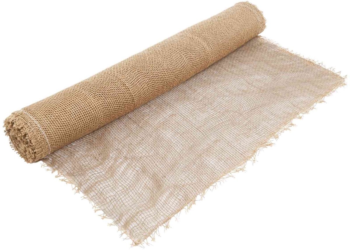 vidaXL Jute Net Naturel 100 x 10 m 90 gsm